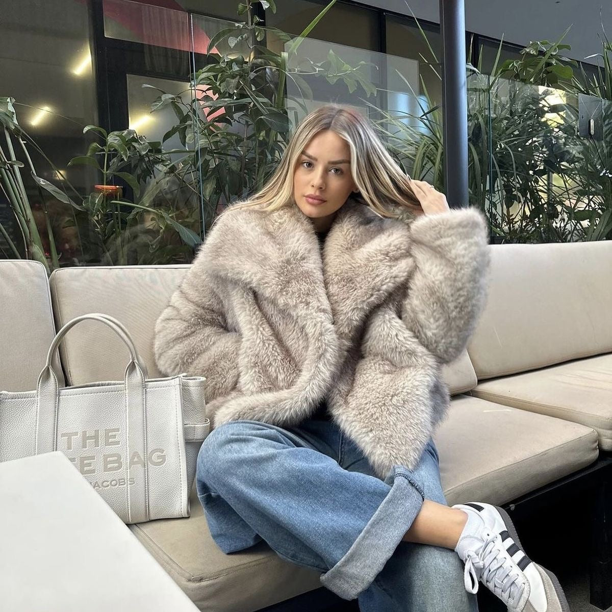 Mystique & Co™ Manteau de fourrure