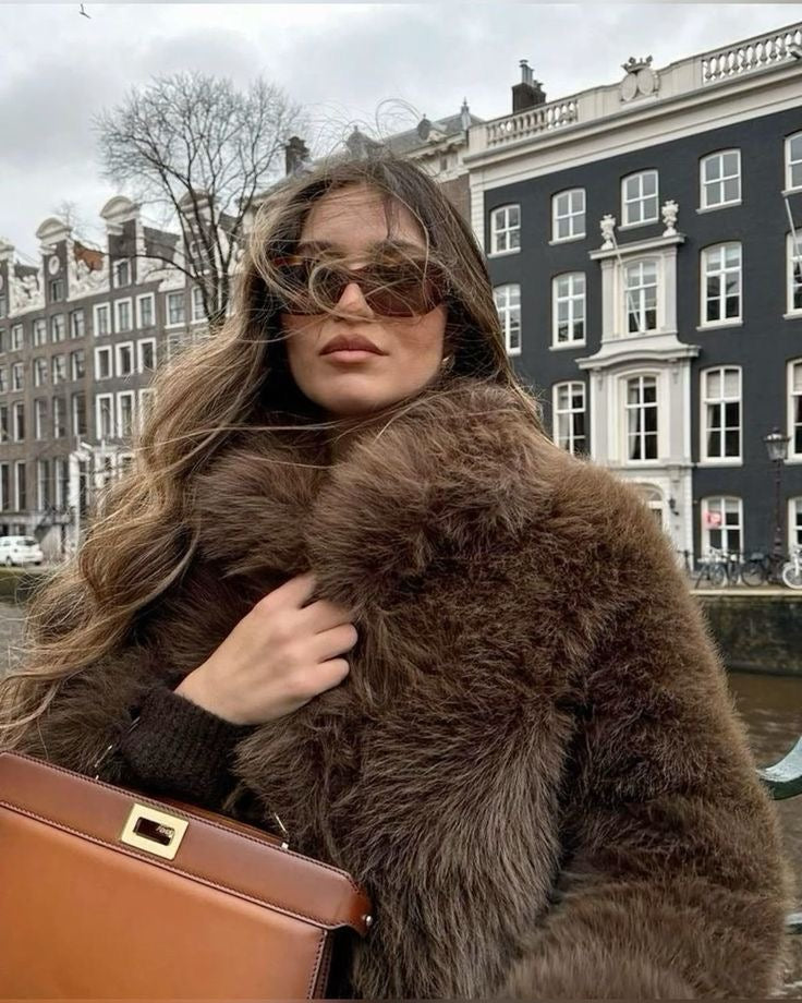 Mystique & Co™ Manteau de fourrure
