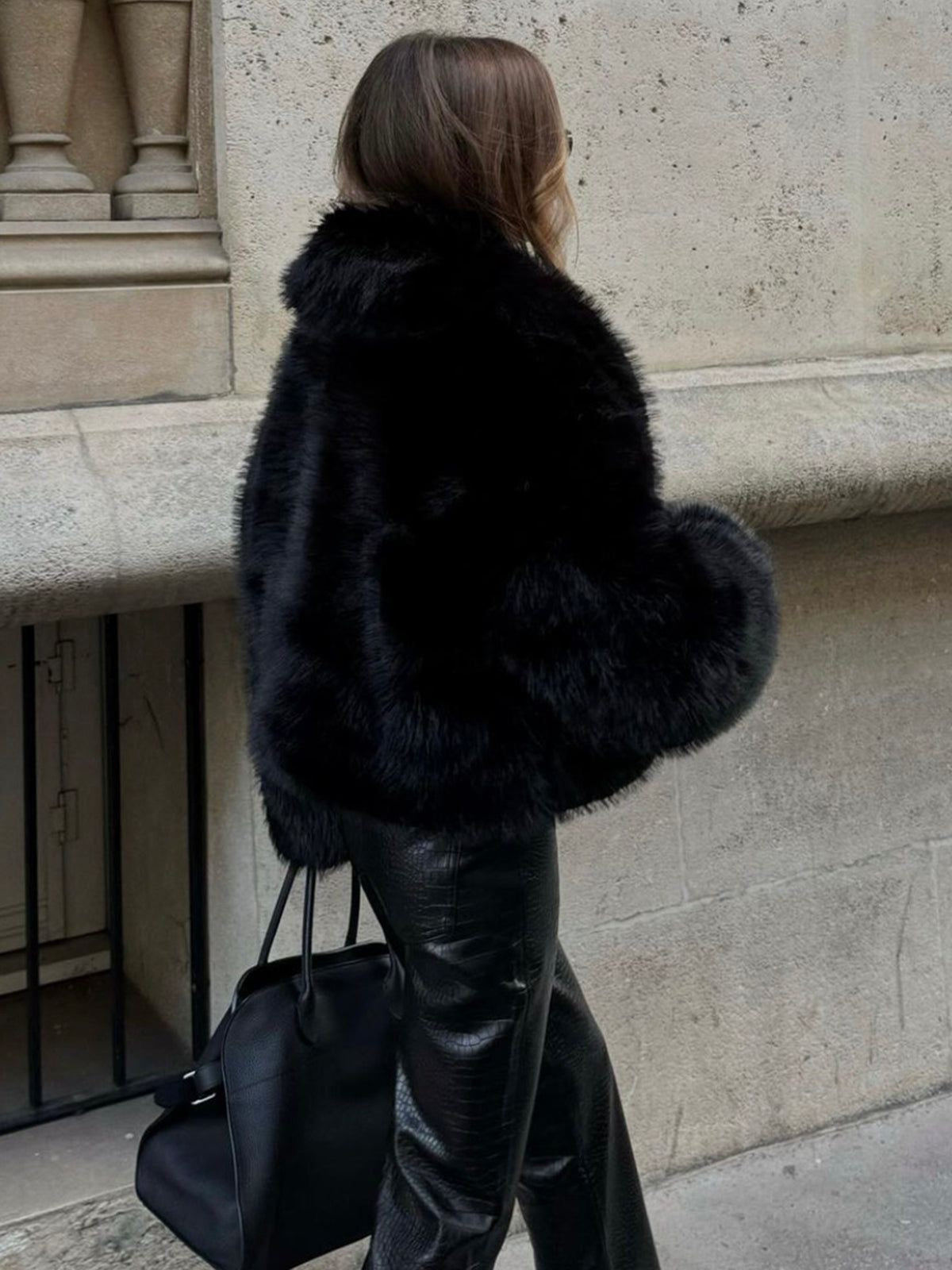 Mystique & Co™ Manteau de fourrure