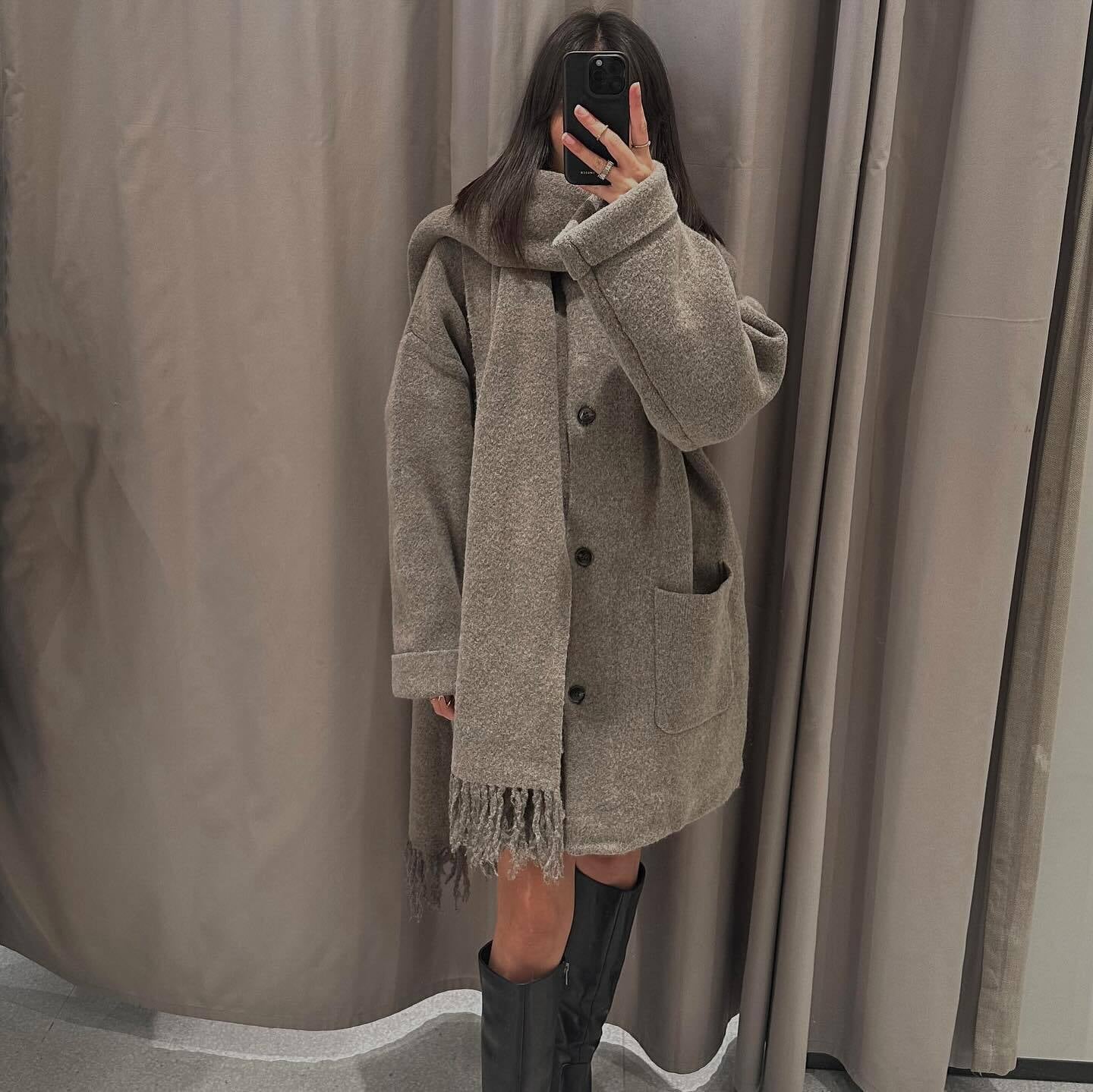 Mystique & Co™ Cardigan écharpe