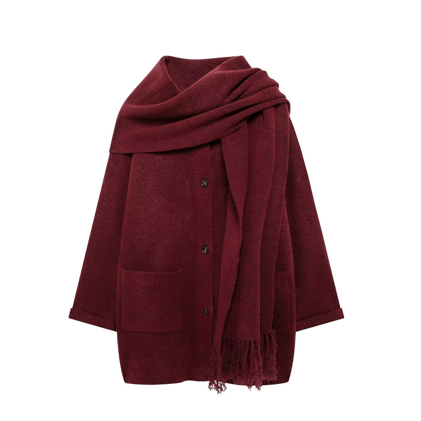 Mystique & Co™ Cardigan écharpe