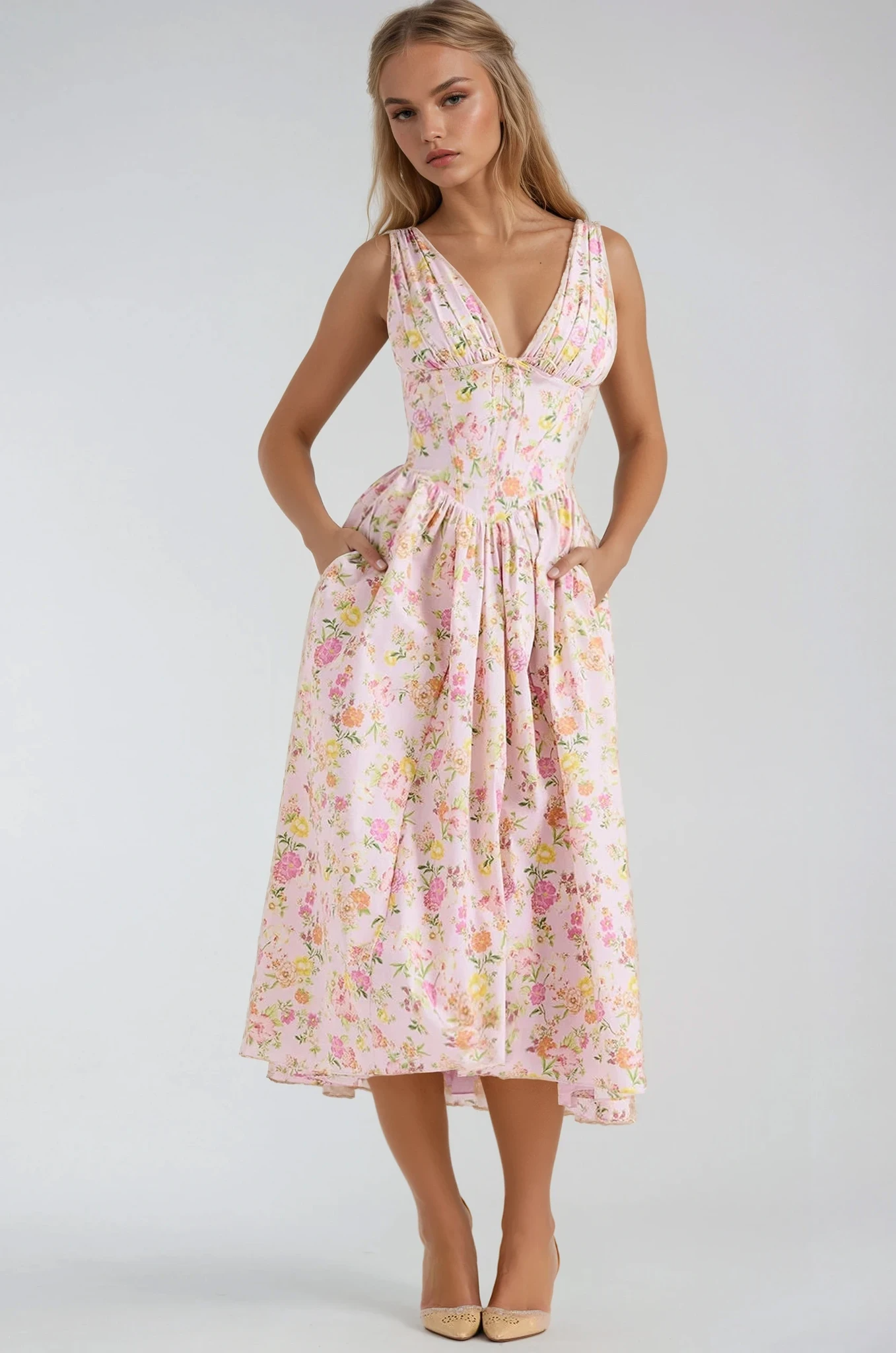 Mystique & Co™ Robe Fête Florale