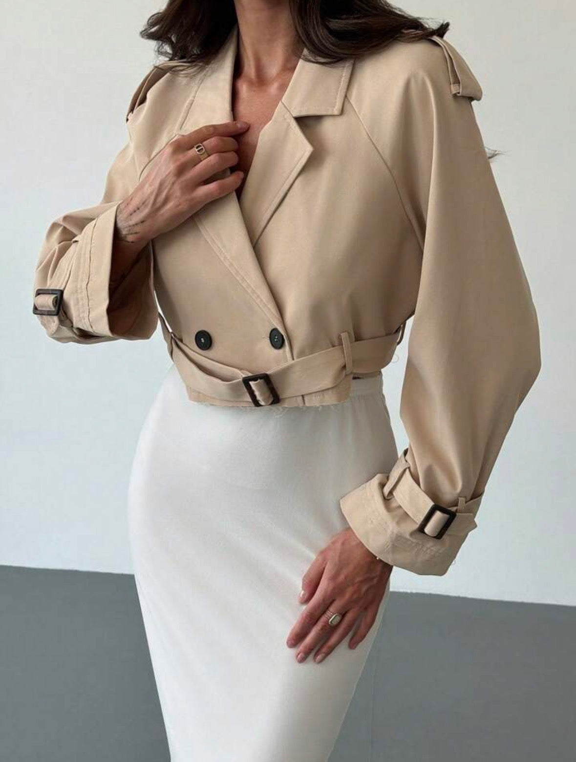 Mystique & Co™ Veste Élégance Croppée