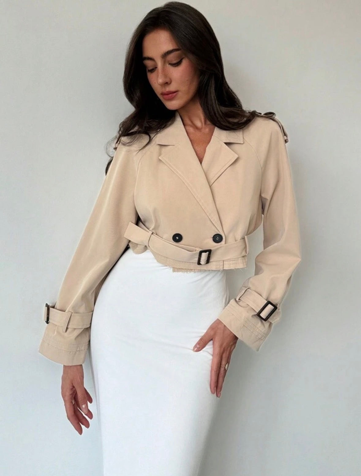 Mystique & Co™ Veste Élégance Croppée