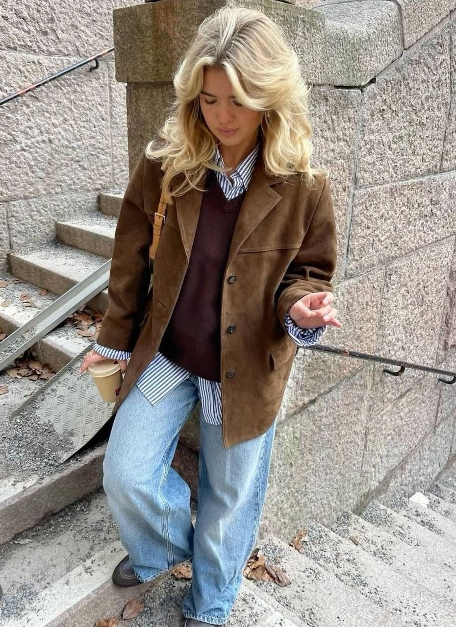 Mystique & Co™ Blazer en Suède