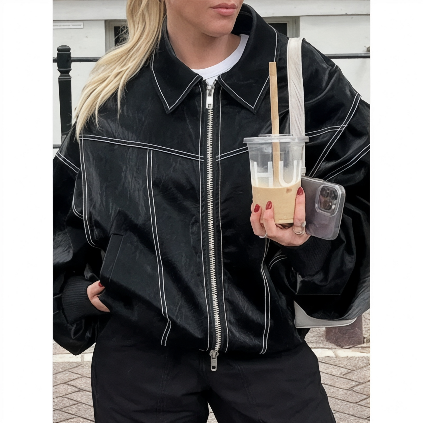 Mystique & Co™ Chloé Bomber Veste