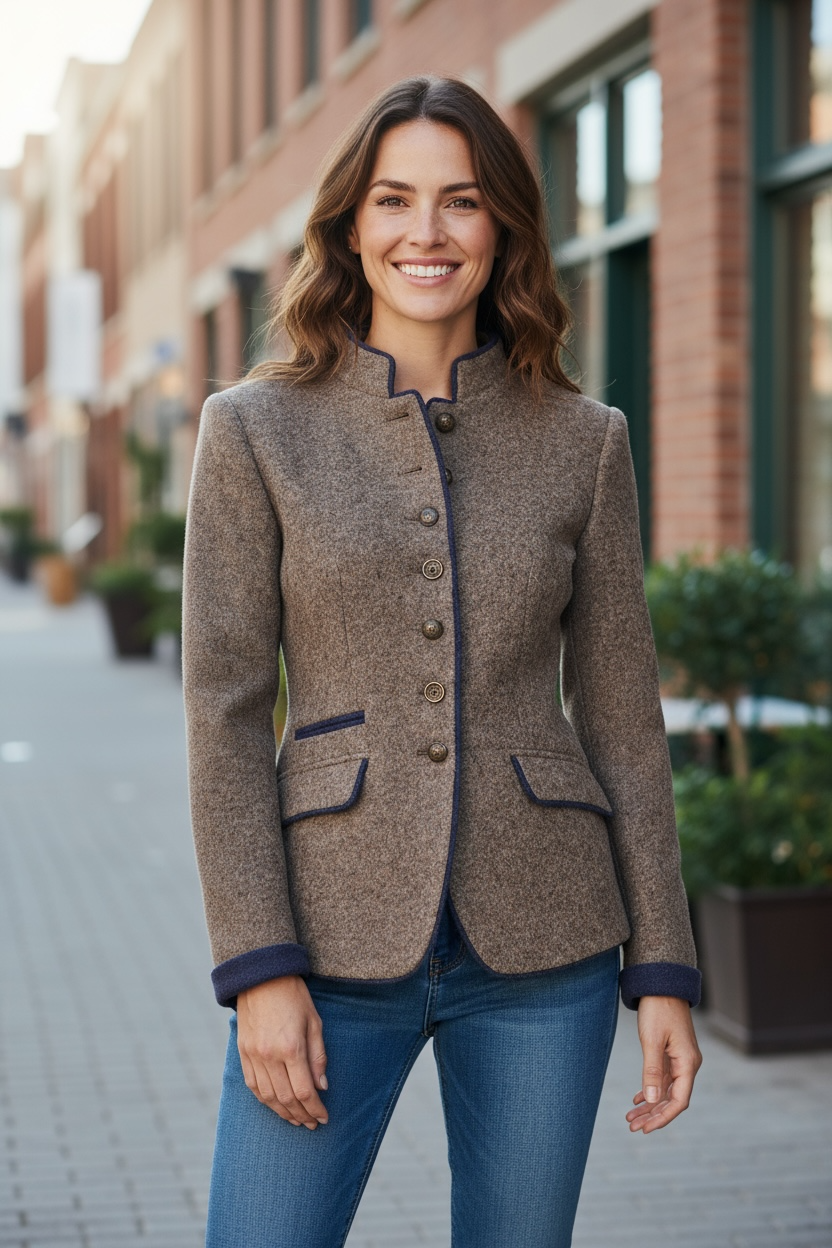 Mystique & Co™ Veste Tailleur Élégante