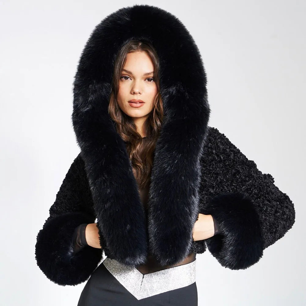 Mystique & Co™ Isabelle Veste Fausse Fourrure