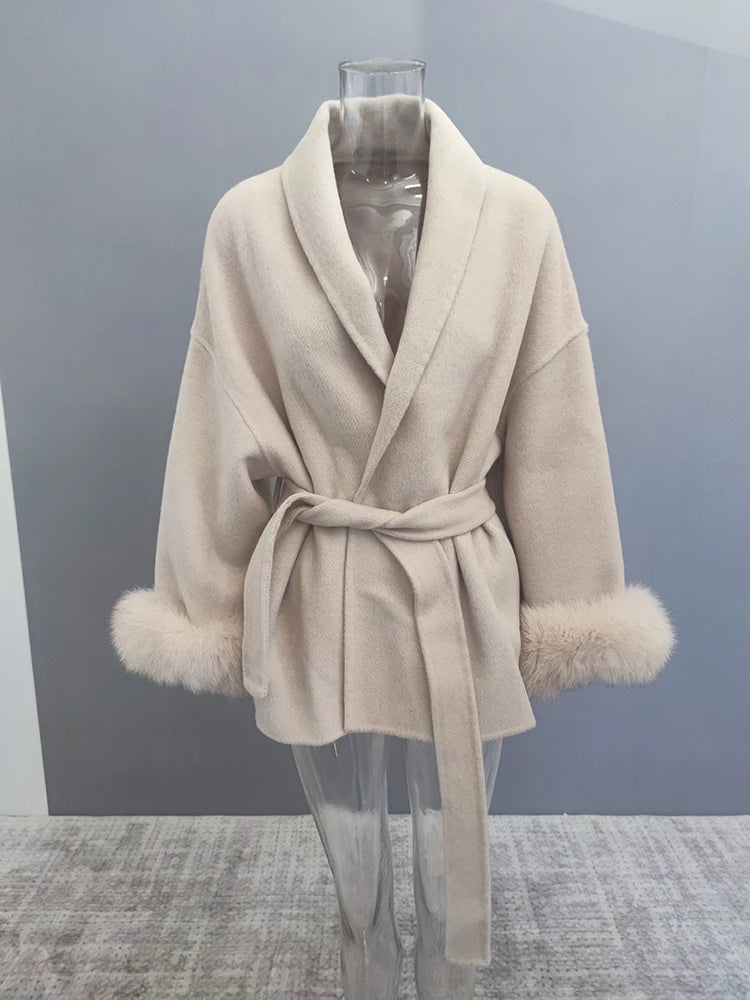 Mystique & Co™ Manteau Élégant en Laine