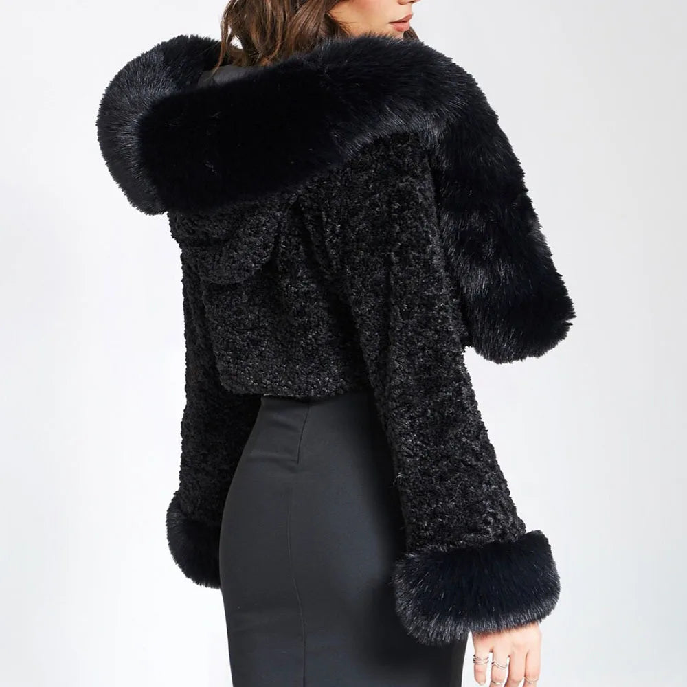 Mystique & Co™ Isabelle Veste Fausse Fourrure