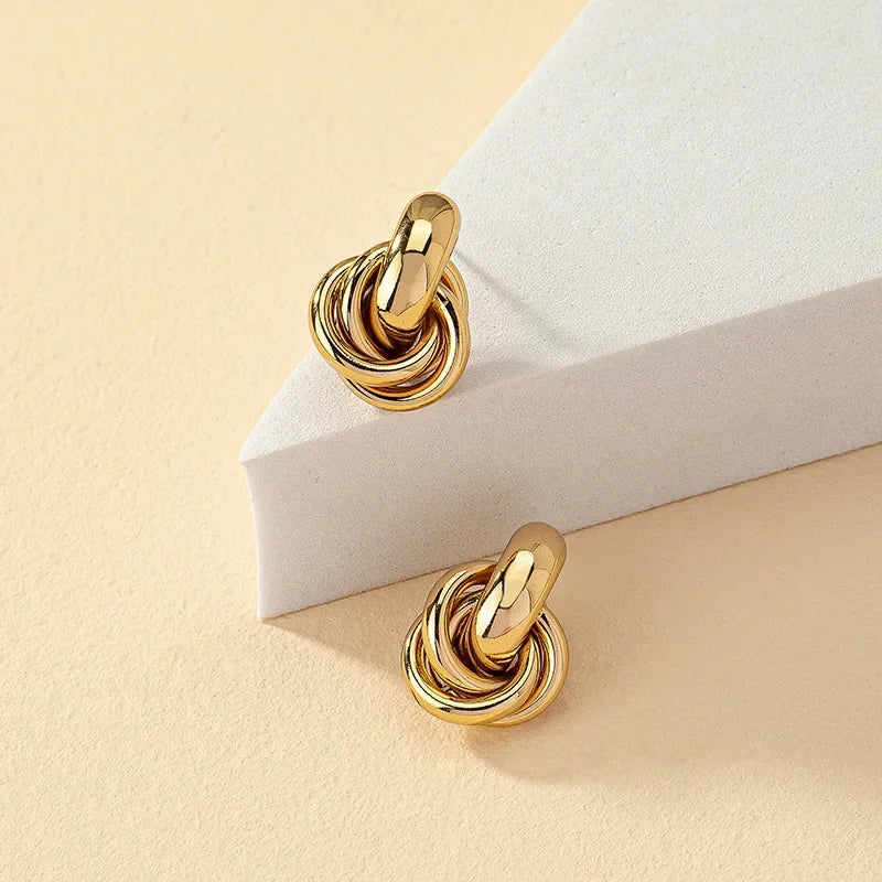 Mystique & Co™ – Boucles d’Oreilles Nœud Élégant