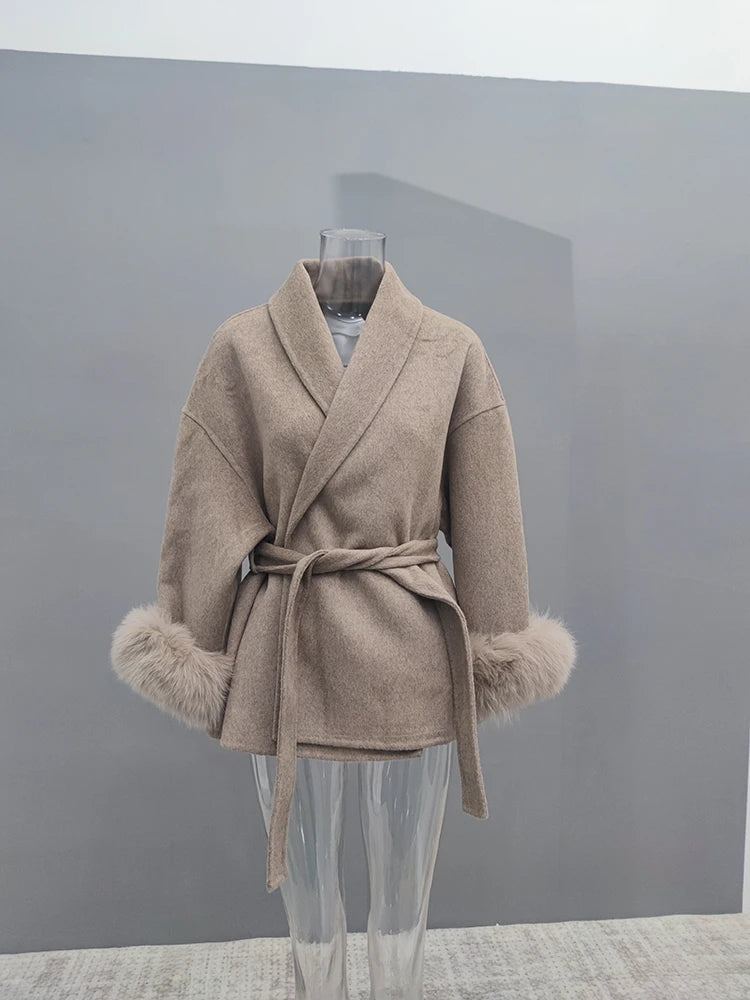 Mystique & Co™ Manteau Élégant en Laine