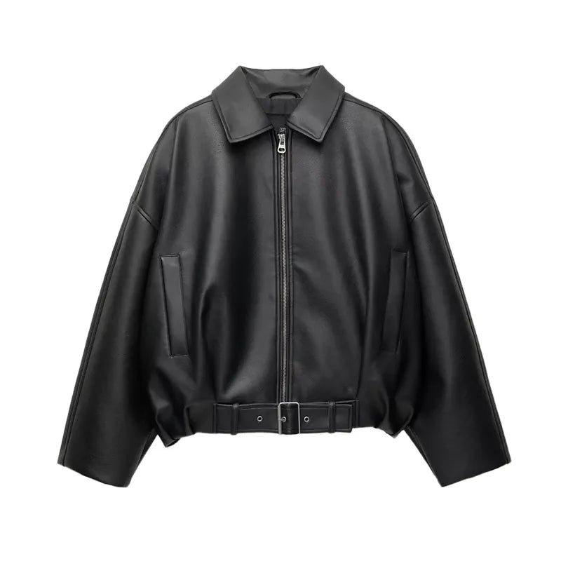 Mystique & Co™ Veste en Cuir