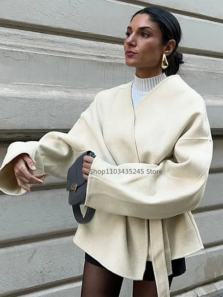 Mystique & Co™ Manteau Élégant en Polaire