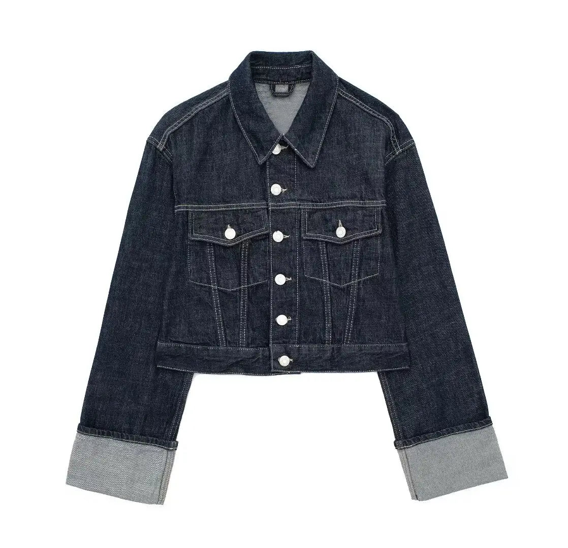 Mystique & Co™ Veste en Jean Vintage et Pantalon