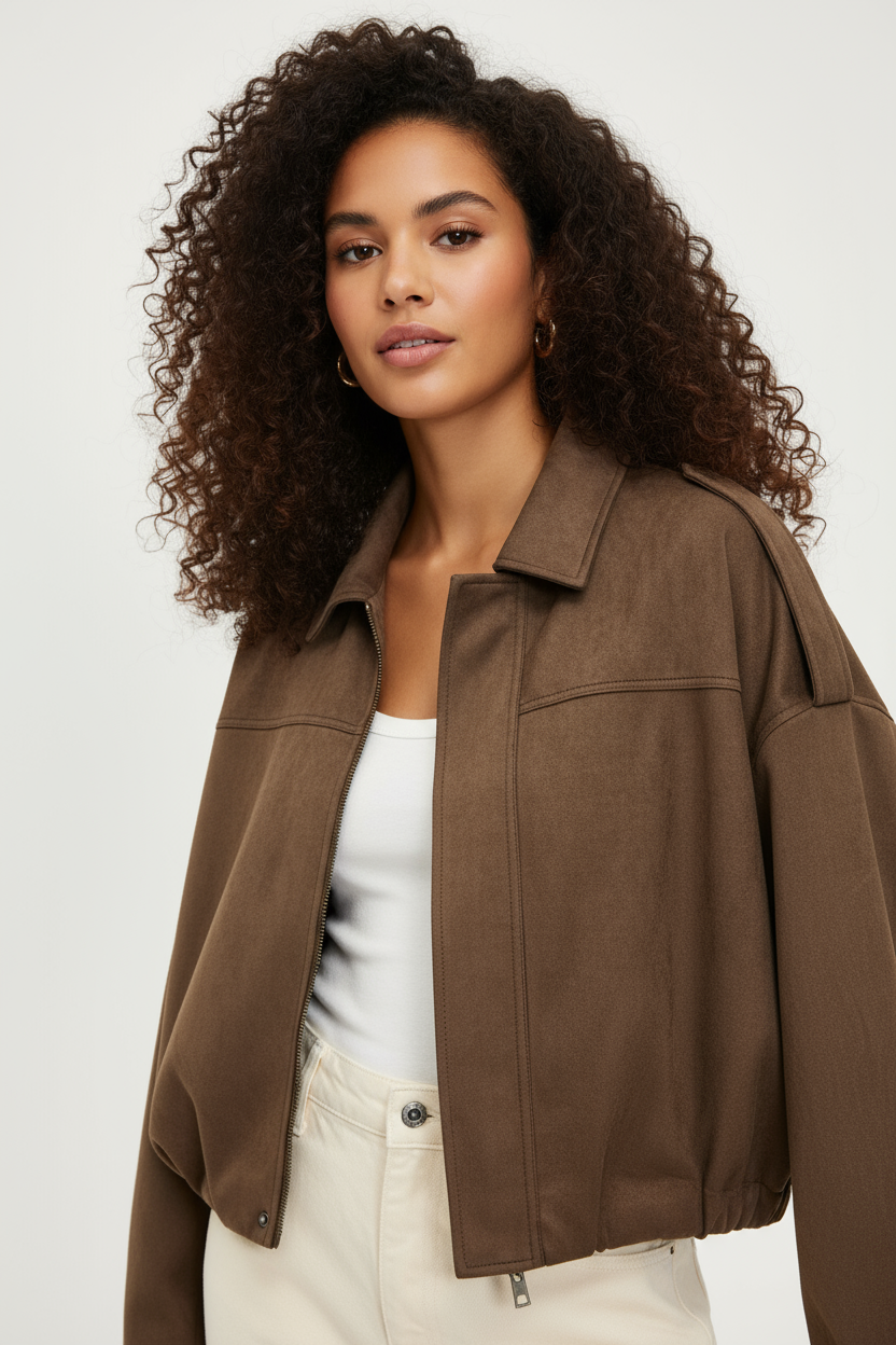 Mystique & Co™ Veste Décontractée Oversize