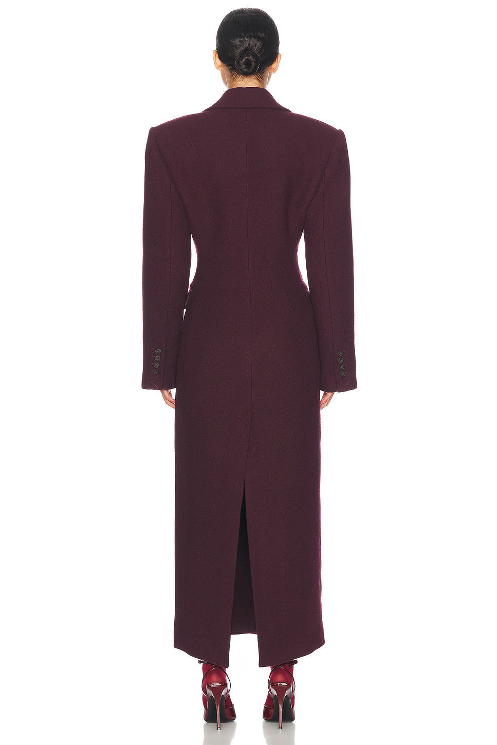 Mystique & Co™ Manteau Élégant en Laine Mélangée