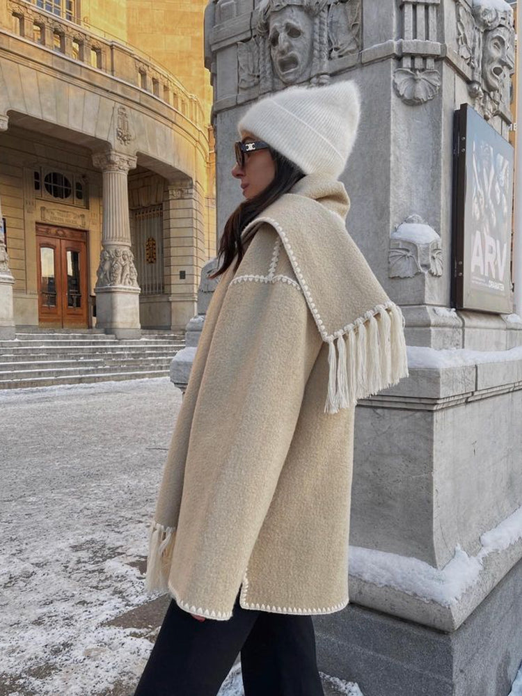 Mystique & Co™ manteau à écharpe