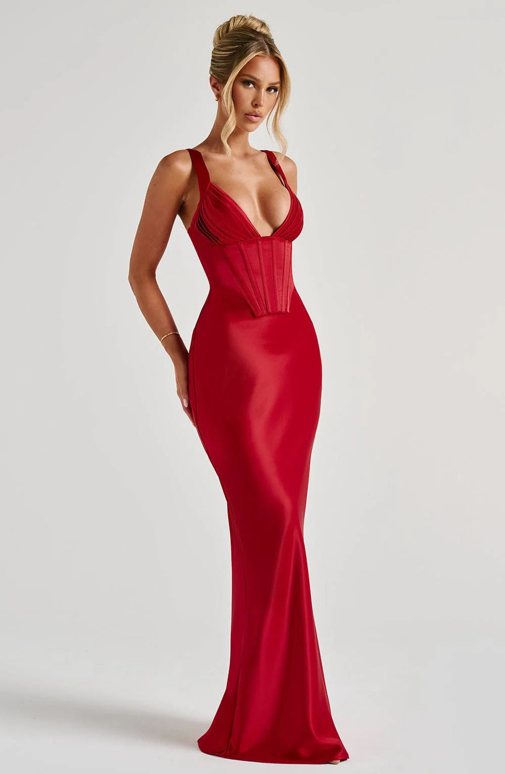 Mystique & Co™ Robe "Nuit Rouge à Paris