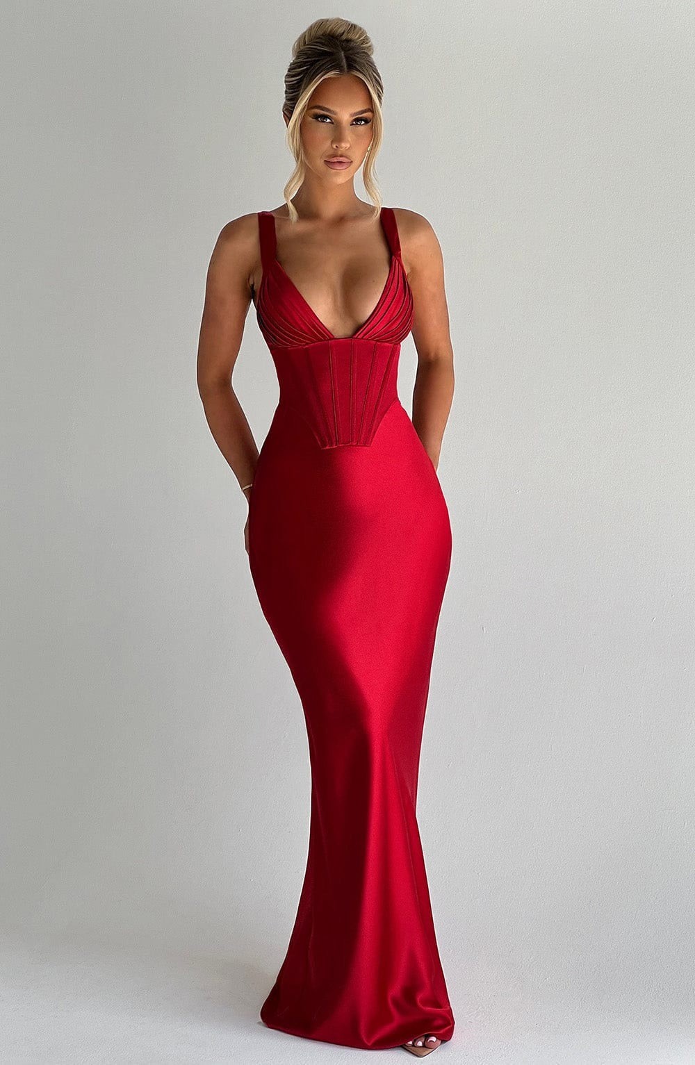 Mystique & Co™ Robe "Nuit Rouge à Paris