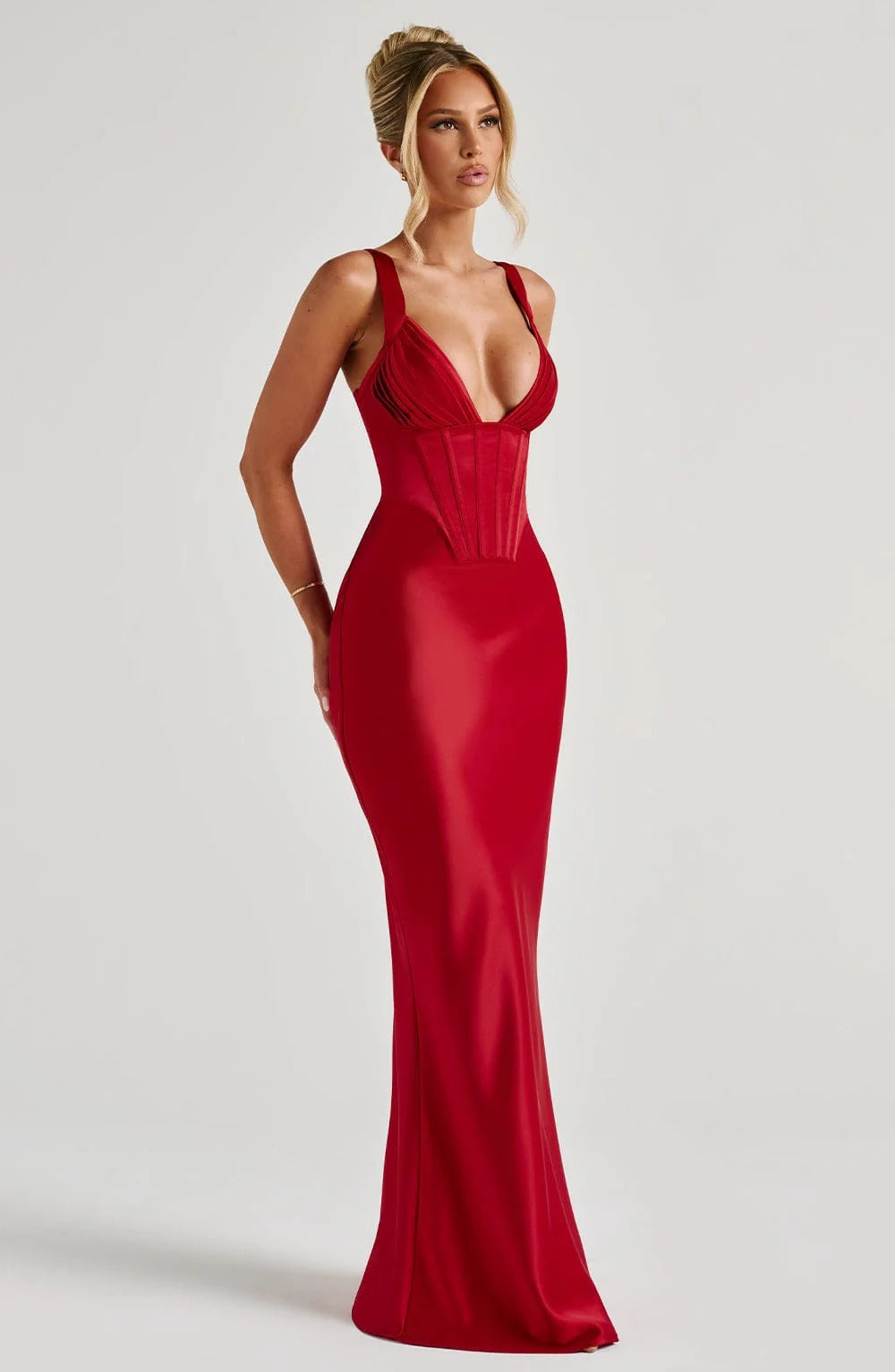 Mystique & Co™ Robe "Nuit Rouge à Paris