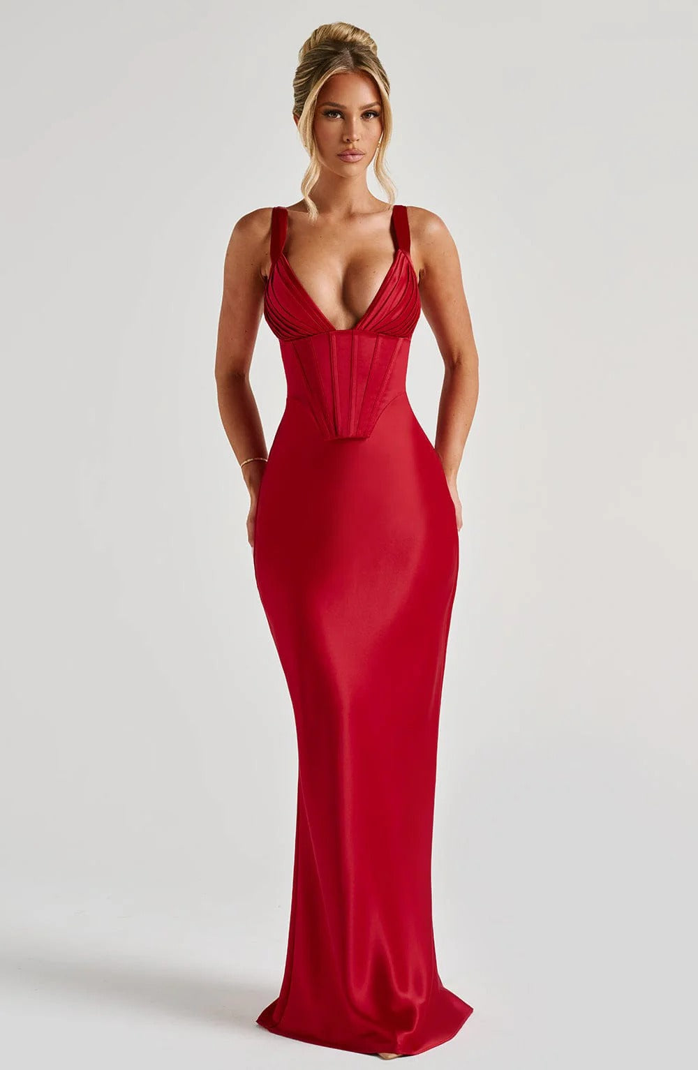 Mystique & Co™ Robe "Nuit Rouge à Paris