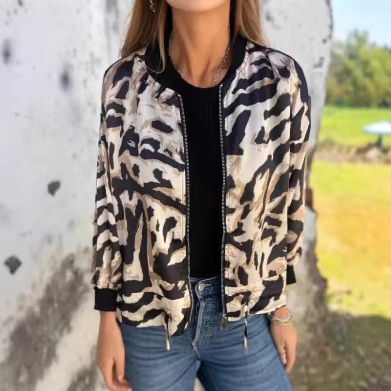 Mystique & Co™ Veste imprimé zébré