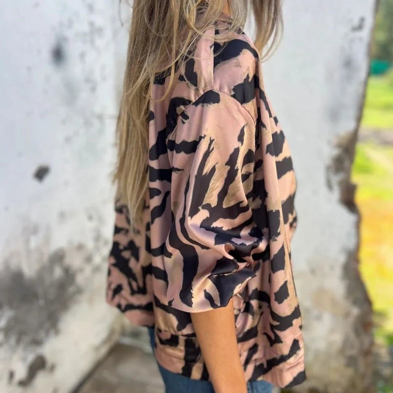 Mystique & Co™ Veste imprimé zébré