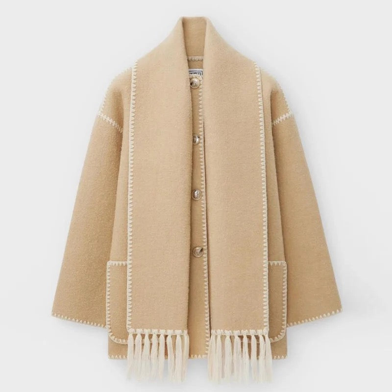 Mystique & Co™ manteau à écharpe