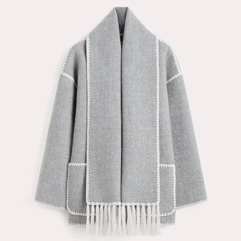 Mystique & Co™ manteau à écharpe
