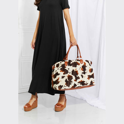 Mystique & Co™ Lily Cowprint Duffel