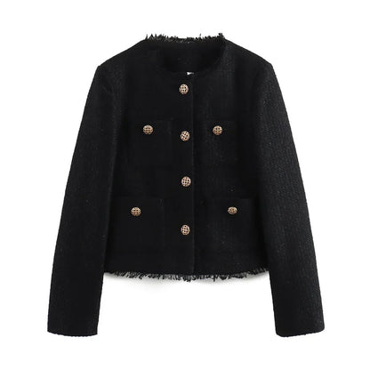 Mystique & Co™ Veste Tweed Chic