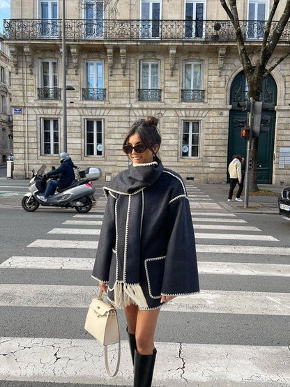 Mystique & Co™ manteau à écharpe