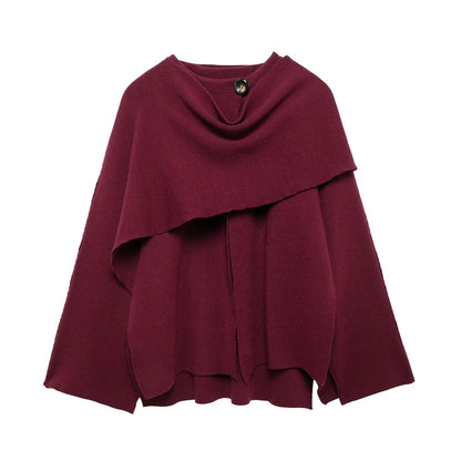 Mystique & Co™ Gilet Écharpe Chic