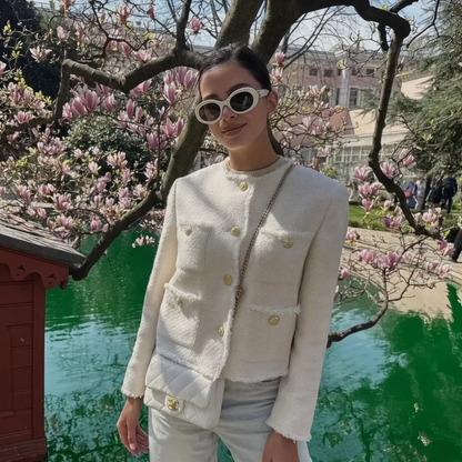 Mystique & Co™ Veste Tweed Chic