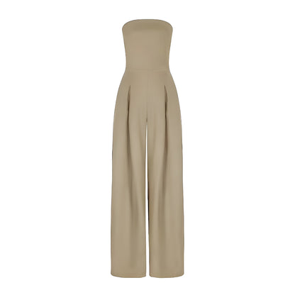 Mystique & Co™ Combinaison Bustier Jambes Larges