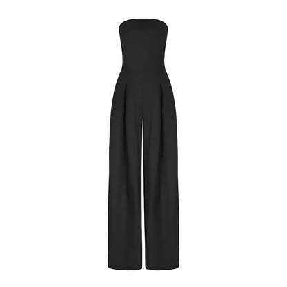 Mystique & Co™ Combinaison Bustier Jambes Larges