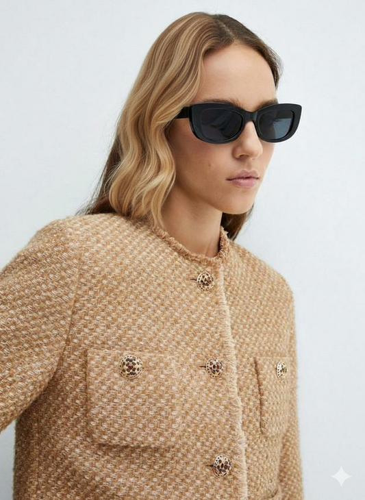 Mystique & Co™ Veste Tweed Chic