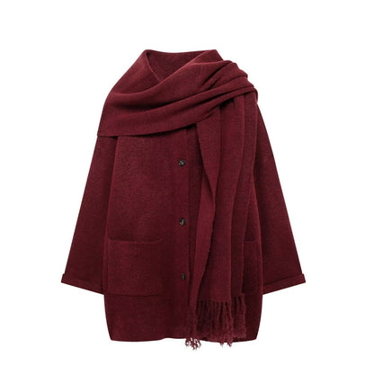Mystique & Co™ Cardigan écharpe