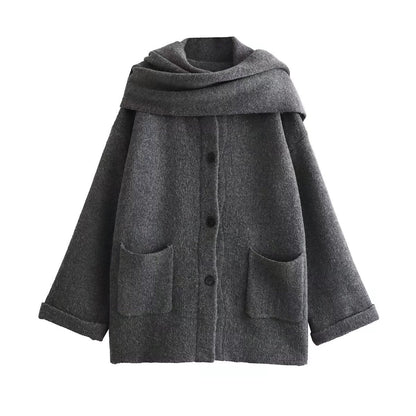 Mystique & Co™ Cardigan écharpe