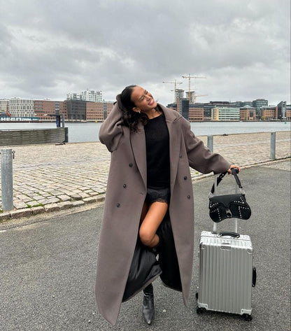 Mystique & Co™ Manteau long et surdimensionné