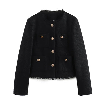 Mystique & Co™ Veste Tweed Chic