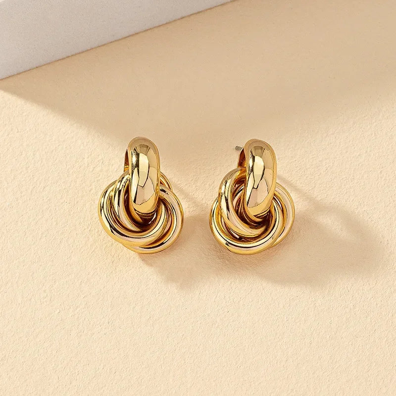 Mystique & Co™ – Boucles d’Oreilles Nœud Élégant