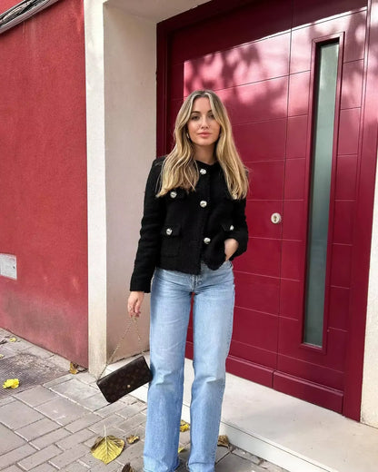 Mystique & Co™ Veste Tweed Chic