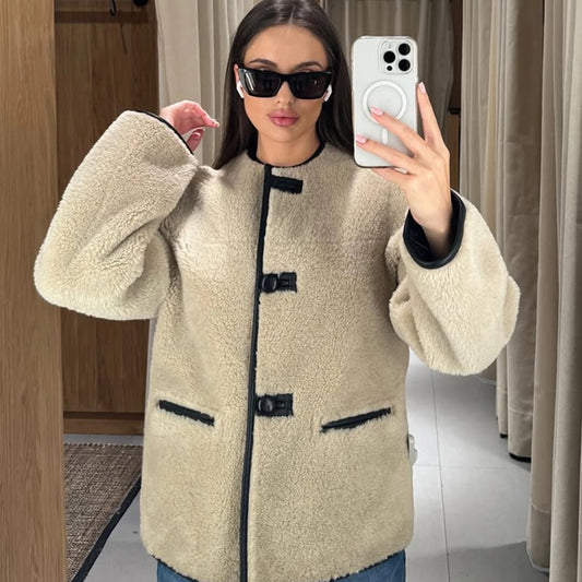 Mystique & Co™ Chloé Manteau en Laine