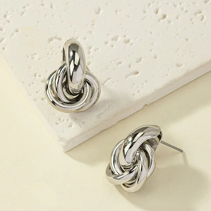 Mystique & Co™ – Boucles d’Oreilles Nœud Élégant