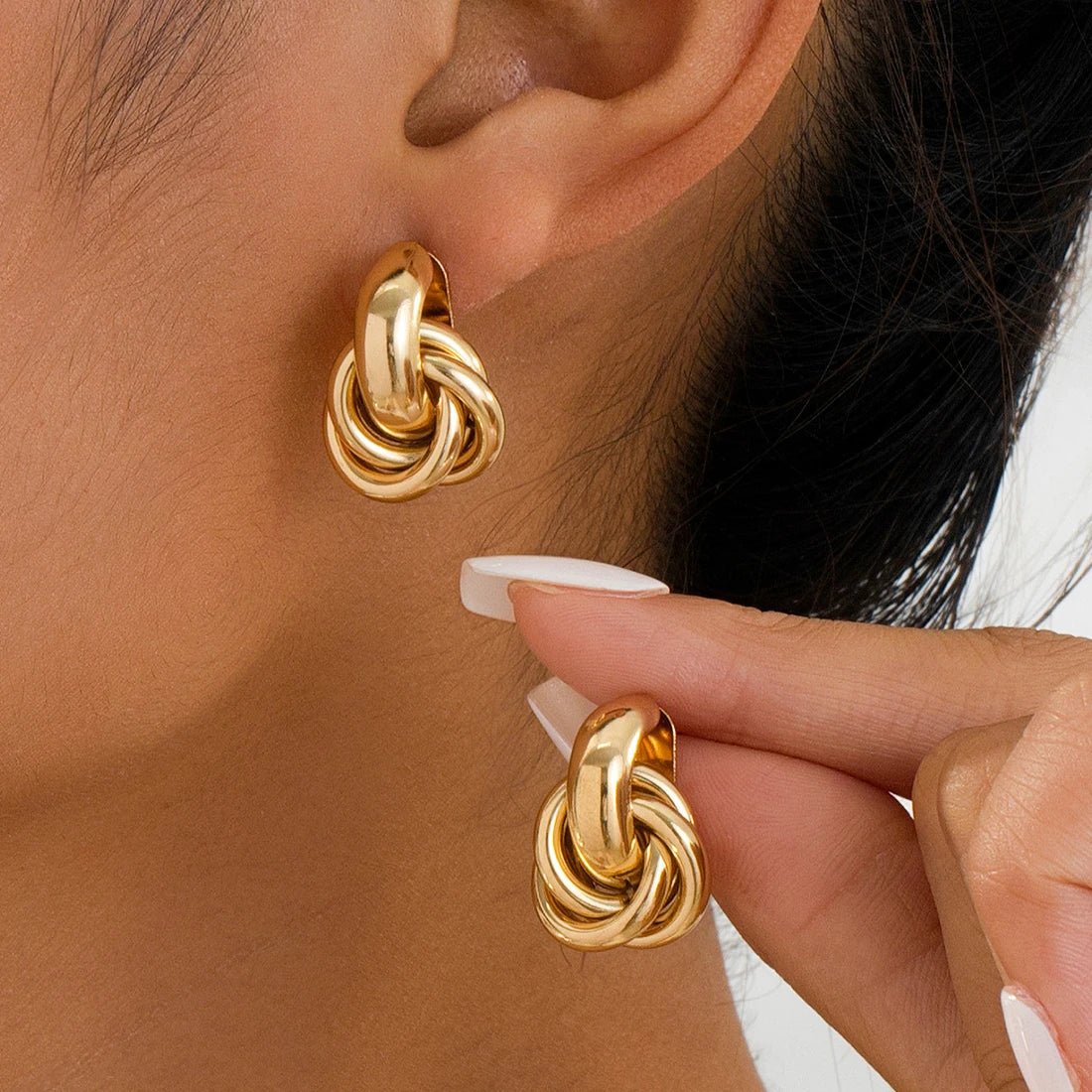 Mystique & Co™ – Boucles d’Oreilles Enlacées