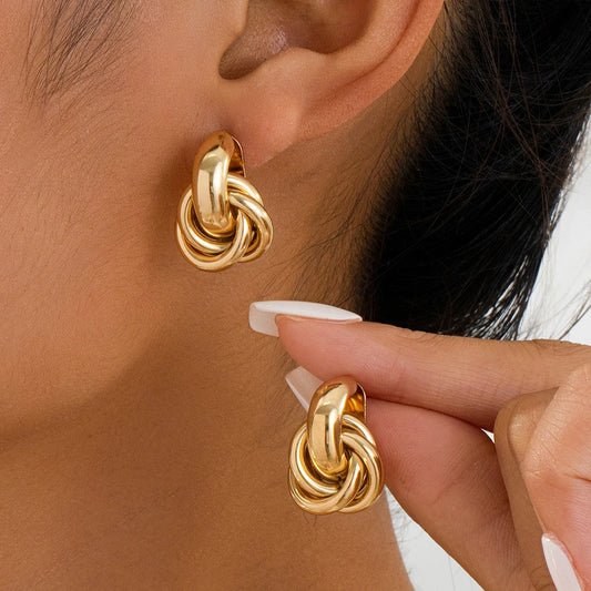 Mystique & Co™ – Boucles d’Oreilles Enlacées
