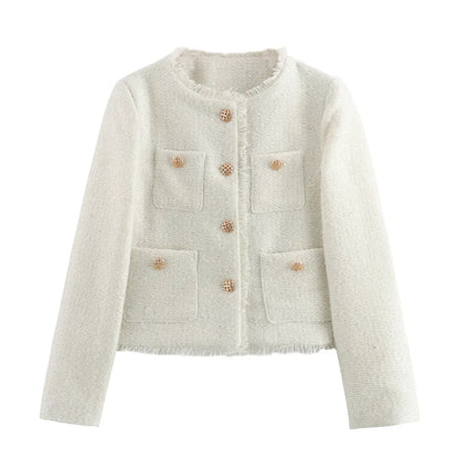 Mystique & Co™ Veste Tweed Chic