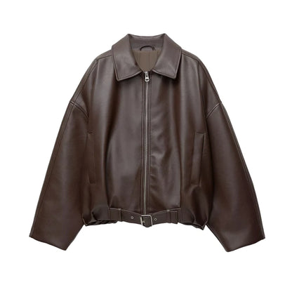 Mystique & Co™ Veste en Cuir